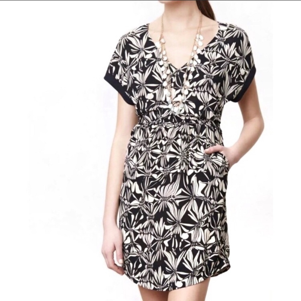 Postmark for Anthropologie Sonata Gathered Dress